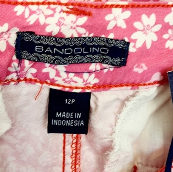 Bandolino Ivette Tummy Slimming Floral Bermuda Short - Picture 6 of 9